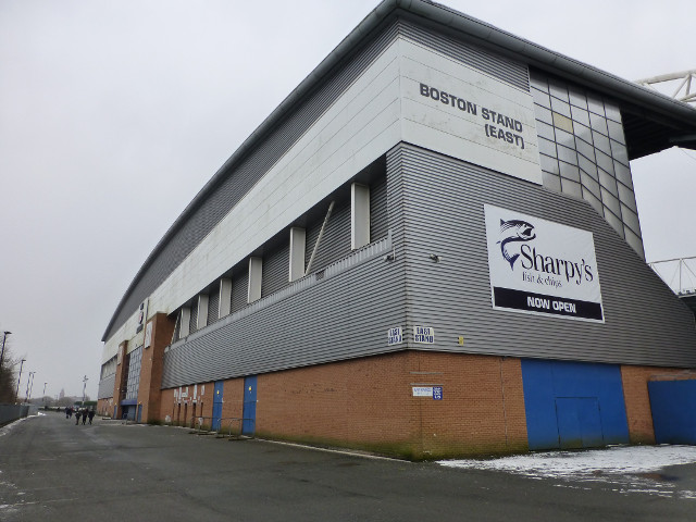 Rear of the East Stand